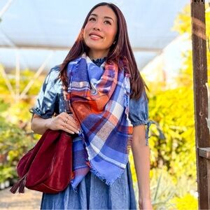 Red/White/Blue Blanket Scarf